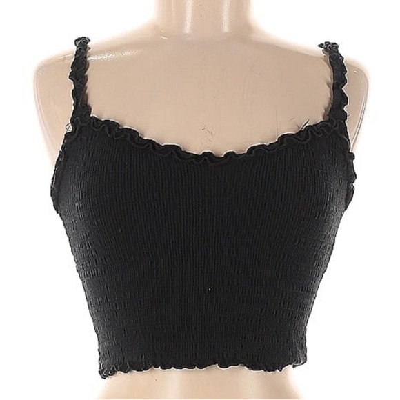 Hollister Tops - Smocked Ruffle Tank